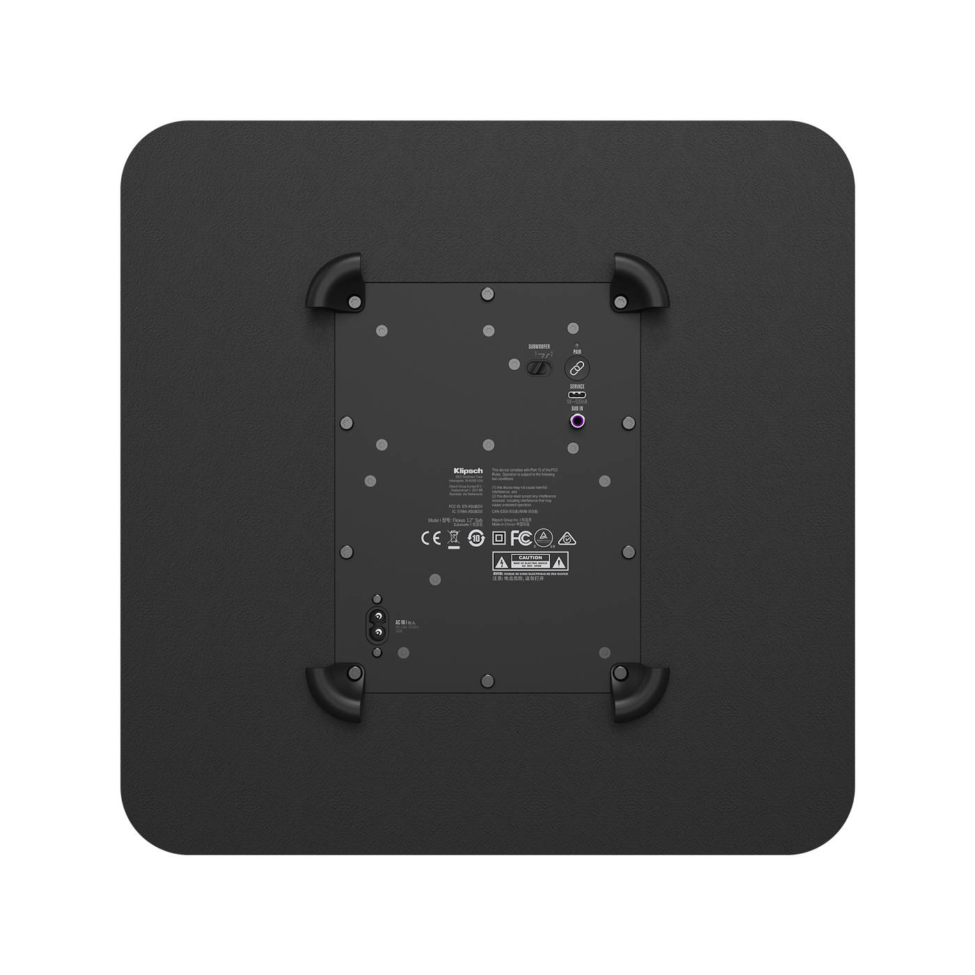 Klipsch Flexus SUB 200 Back 2000x2000 2