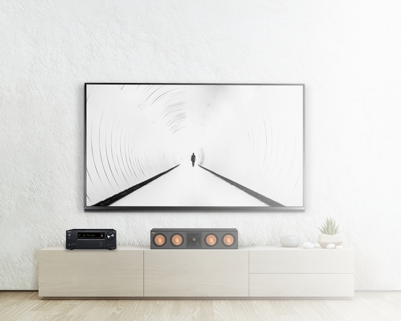 Klipsch Optimized With RP 8060 FA II RP 504 C II Onkyo TX NX6100 DESKTOP