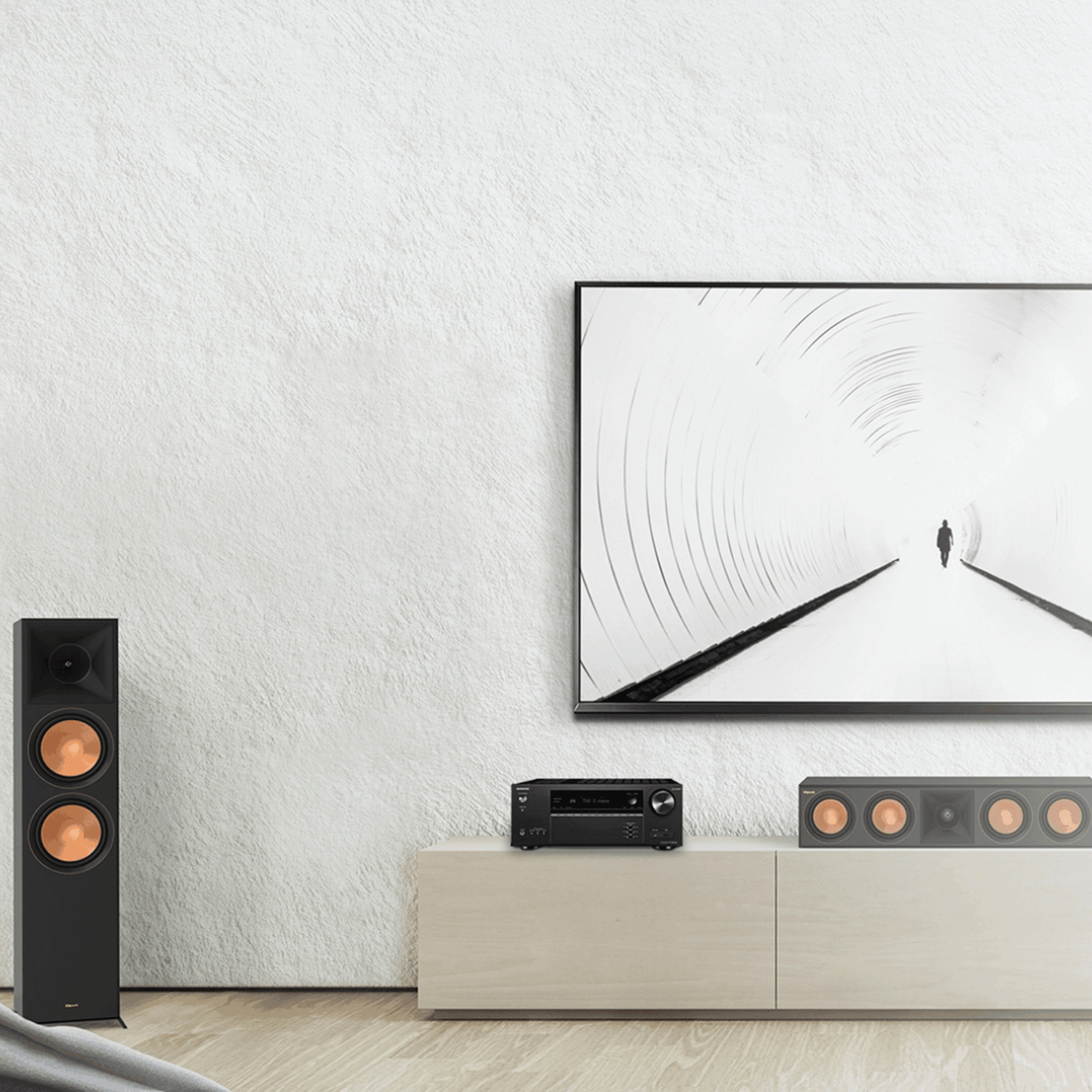 Klipsch Optimized With RP 8060 FA II RP 504 C II Onkyo TX NX6100 MOBILE