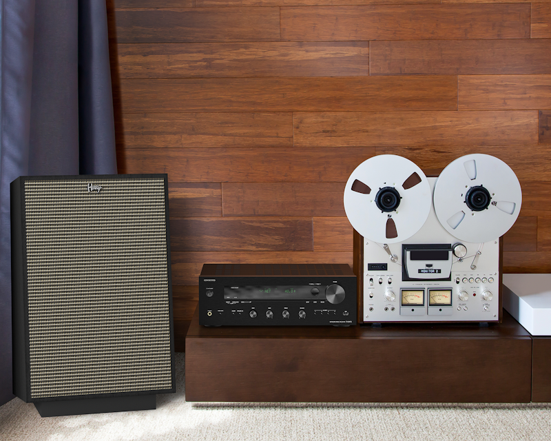 Onkyo TX 8470 MDC with Heresy IV in Classy Listening Room 2000x1333